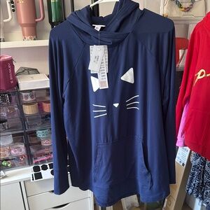 LuLaRoe Navy Blue Hoodie